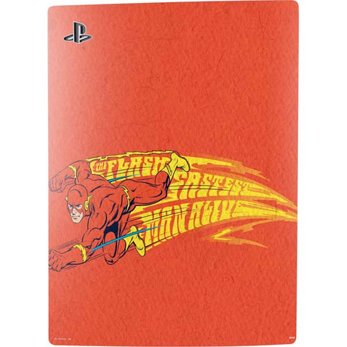 DC Comics The Flash Classic Art Running Pose PS5 Digital Edition Console Skin