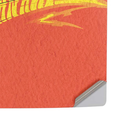 DC Comics Flash Racer PS5 Slim Disk Console Skin