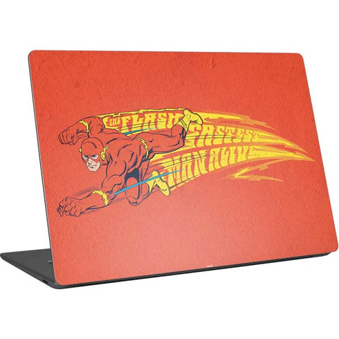 DC Comics The Flash Classic Art Running Pose Surface Laptop 4 15in Skin