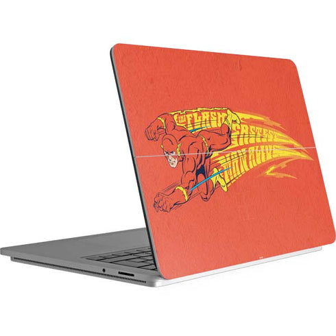 DC Comics The Flash Classic Art Running Pose Surface Laptop Studio Skin