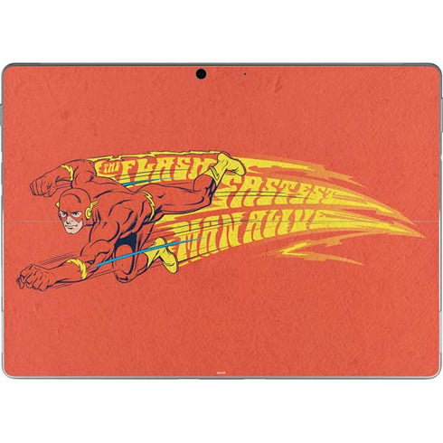 DC Comics The Flash Classic Art Running Pose Surface Pro 9 Skin