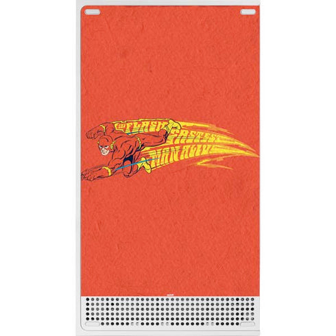 DC Comics The Flash Classic Art Running Pose Xbox Series S Console Skin