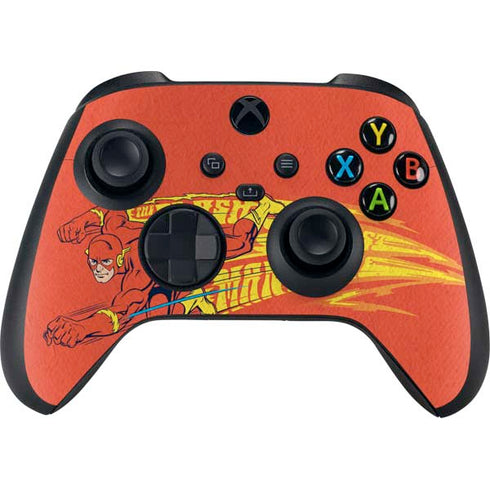 DC Comics The Flash Classic Art Running Pose Xbox Series X Controller Skin