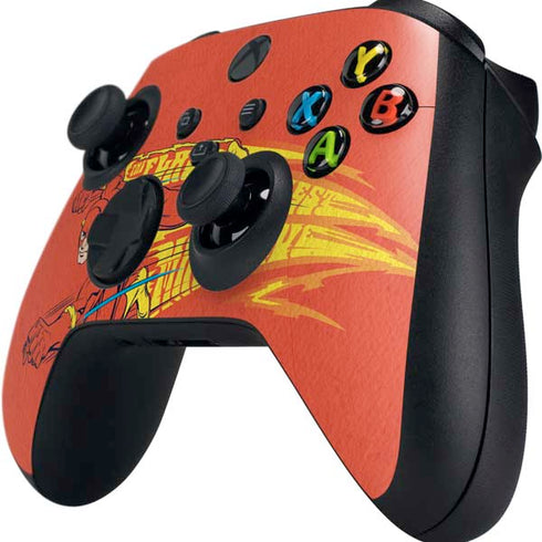 DC Comics The Flash Classic Art Running Pose Xbox Series X Controller Skin
