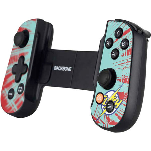 DC Comics The Flash Classic Art Smile Blast Backbone One for iPhone Game Controller Skin