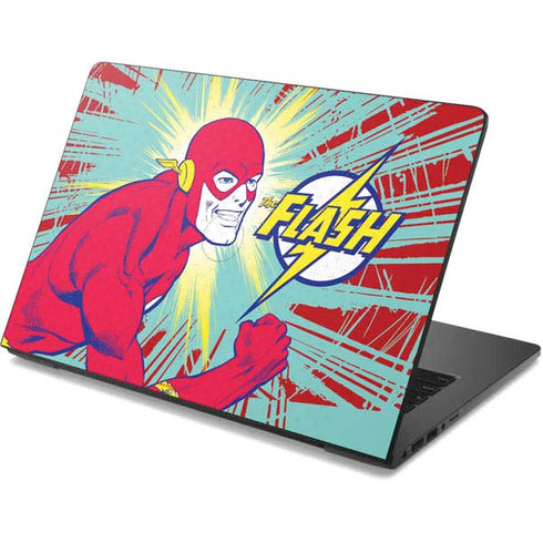 DC Comics The Flash Classic Art Smile Blast Dell Chromebook Skin