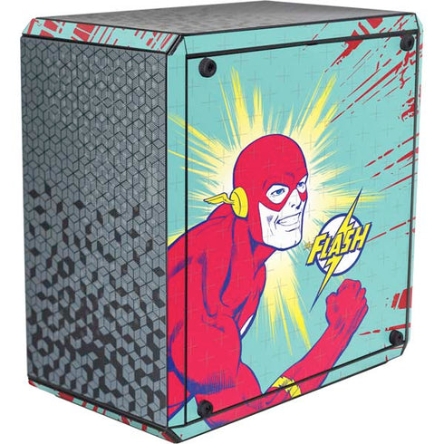 DC Comics The Flash Classic Art Smile Blast Cooler Master MasterBox Q300L Mini Tower Skin