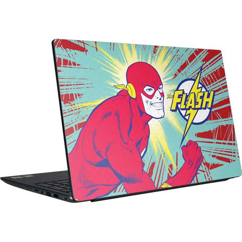 DC Comics The Flash Classic Art Smile Blast Dell Vostro Skin