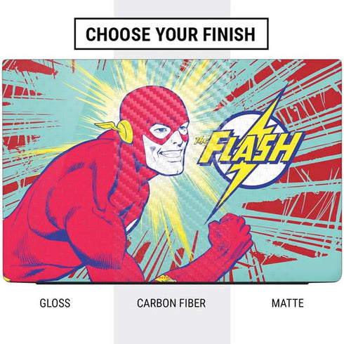 DC Comics The Flash Classic Art Smile Blast Dell Vostro Skin