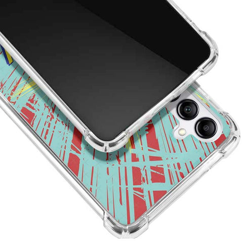 DC Comics The Flash Classic Art Smile Blast Galaxy A14 5G Clear Case