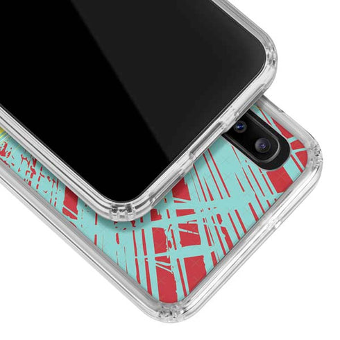DC Comics The Flash Classic Art Smile Blast Galaxy A30 Clear Case