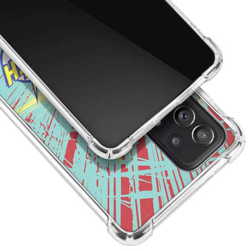 DC Comics The Flash Classic Art Smile Blast Galaxy A52 5G Clear Case