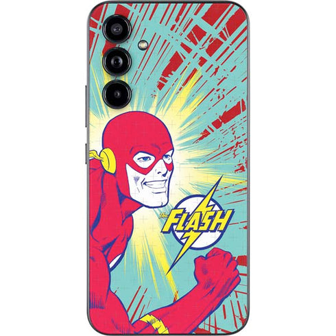 DC Comics The Flash Classic Art Smile Blast Galaxy A54 5G Skin