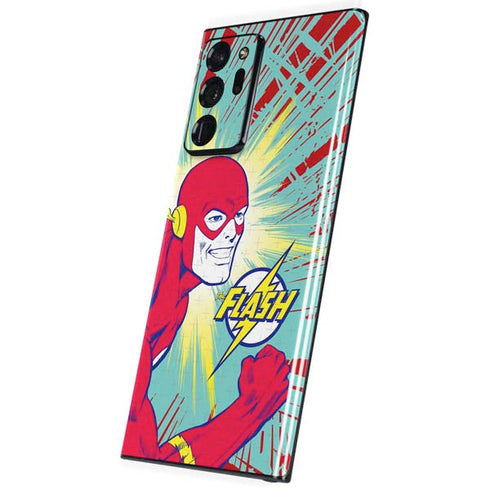 DC Comics The Flash Classic Art Smile Blast Galaxy Note20 Ultra 5G Skin