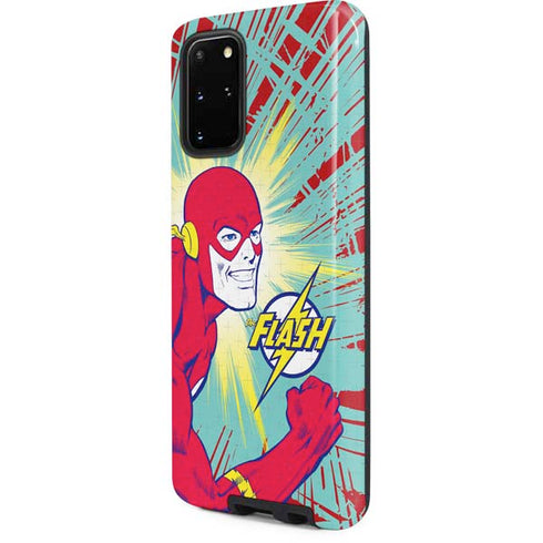 DC Comics The Flash Classic Art Smile Blast Galaxy S20 Plus Pro Case