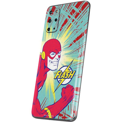DC Comics The Flash Classic Art Smile Blast Galaxy S20 Plus Skin