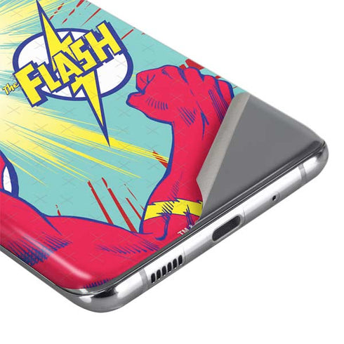 DC Comics The Flash Classic Art Smile Blast Galaxy S20 Plus Skin