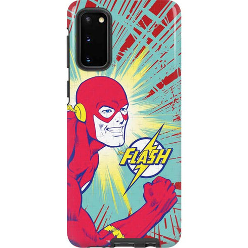 DC Comics The Flash Classic Art Smile Blast Galaxy S20 Pro Case