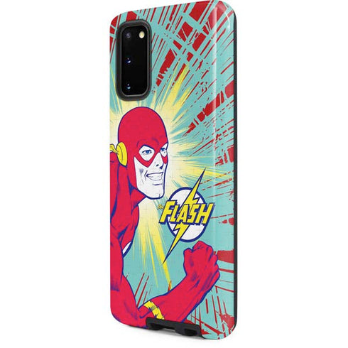 DC Comics The Flash Classic Art Smile Blast Galaxy S20 Pro Case