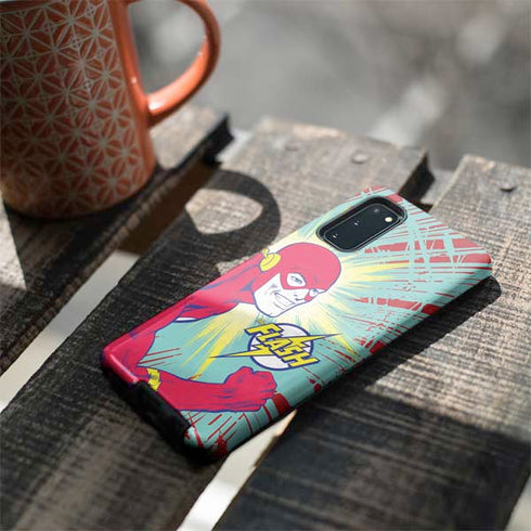 DC Comics The Flash Classic Art Smile Blast Galaxy S20 Pro Case
