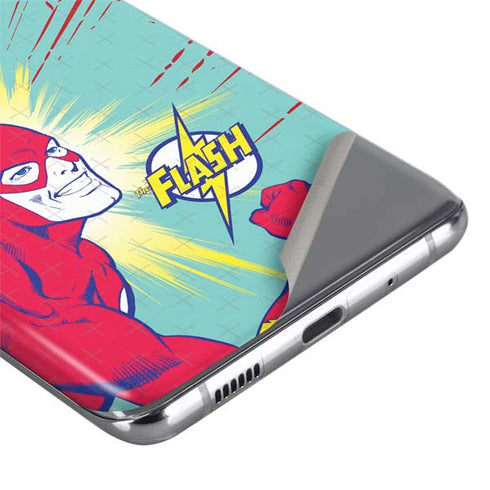 DC Comics The Flash Classic Art Smile Blast Galaxy S20 Ultra 5G Skin