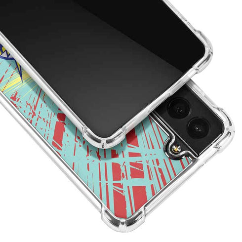 DC Comics The Flash Classic Art Smile Blast Galaxy S21 5G Clear Case