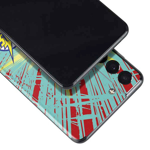 DC Comics The Flash Classic Art Smile Blast Galaxy S21 5G Skin