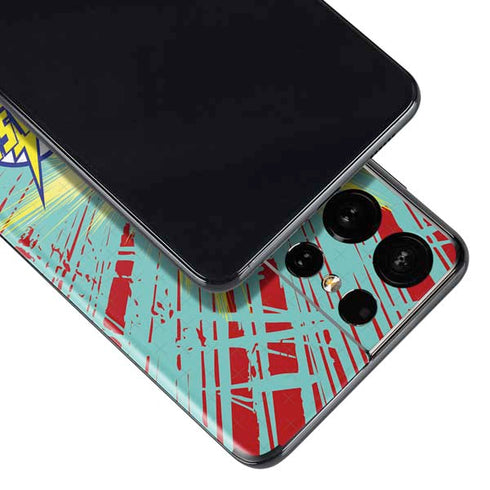 DC Comics The Flash Classic Art Smile Blast Galaxy S21 Ultra 5G Skin