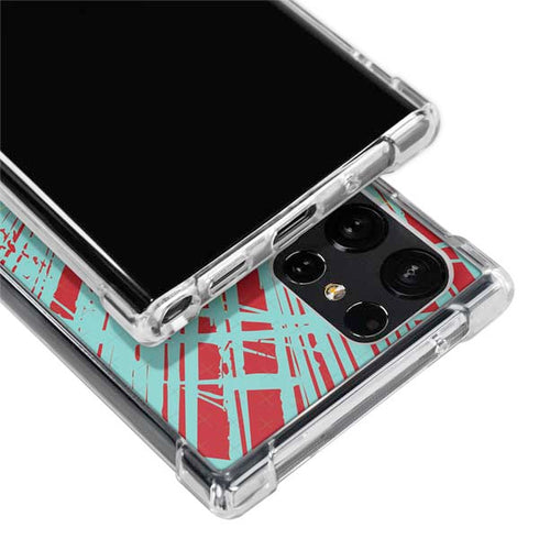 DC Comics The Flash Classic Art Smile Blast Galaxy S22 Ultra Clear Case