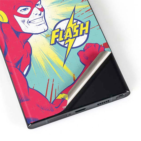 DC Comics The Flash Classic Art Smile Blast Galaxy S22 Ultra Skin