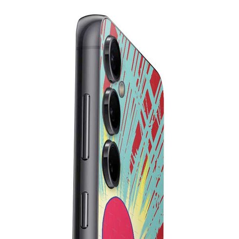 DC Comics The Flash Classic Art Smile Blast Galaxy S23 FE Skin