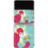 DC Comics The Flash Classic Art Smile Blast Galaxy Z Flip3 5G Skin