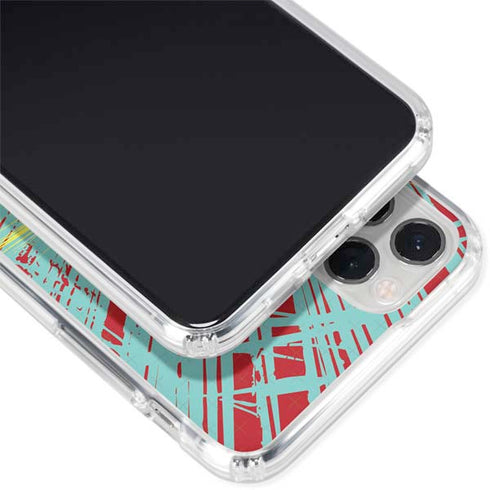 DC Comics The Flash Classic Art Smile Blast iPhone 11 Pro Clear Case