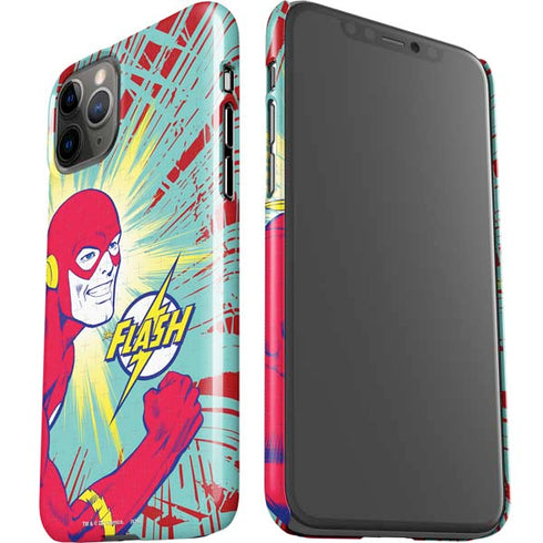 DC Comics The Flash Classic Art Smile Blast iPhone 11 Pro Lite Case