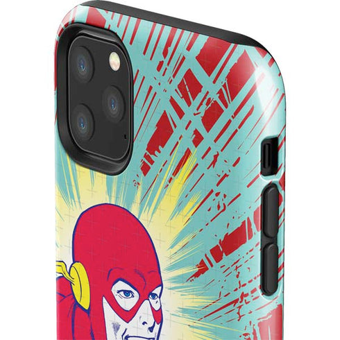 DC Comics The Flash Classic Art Smile Blast iPhone 11 Pro Max Impact Case