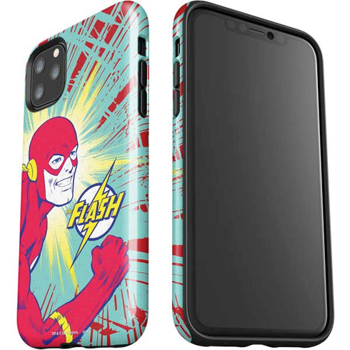 DC Comics The Flash Classic Art Smile Blast iPhone 11 Pro Max Impact Case