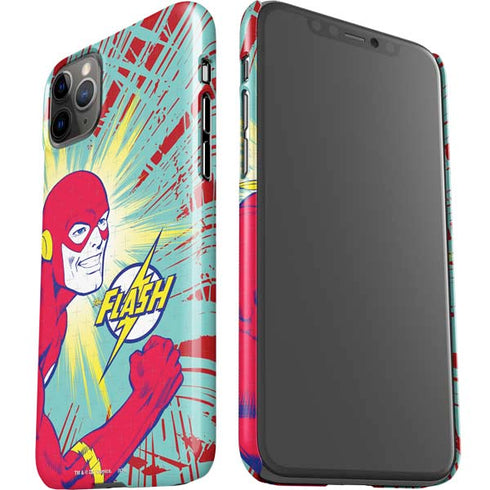 DC Comics The Flash Classic Art Smile Blast iPhone 11 Pro Max Lite Case
