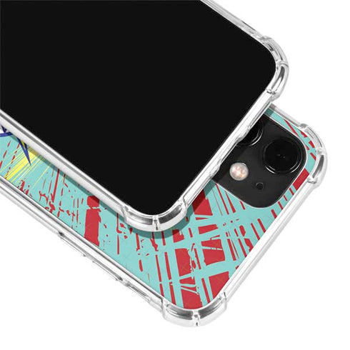 DC Comics The Flash Classic Art Smile Blast iPhone 12 Clear Case