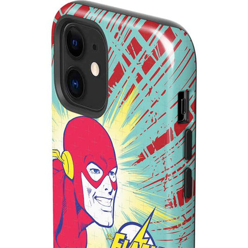DC Comics The Flash Classic Art Smile Blast iPhone 12 Impact Case