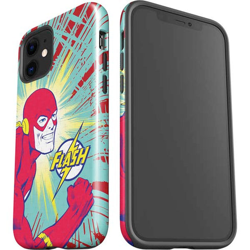 DC Comics The Flash Classic Art Smile Blast iPhone 12 Impact Case