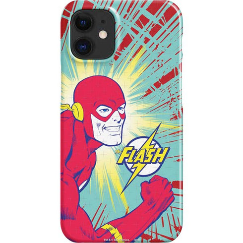 DC Comics The Flash Classic Art Smile Blast iPhone 12 Mini Lite Case