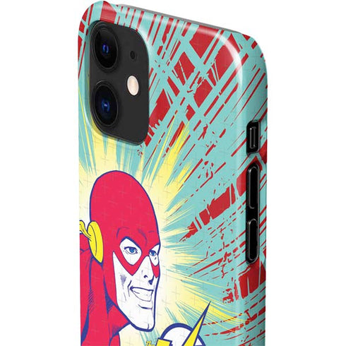 DC Comics The Flash Classic Art Smile Blast iPhone 12 Mini Lite Case