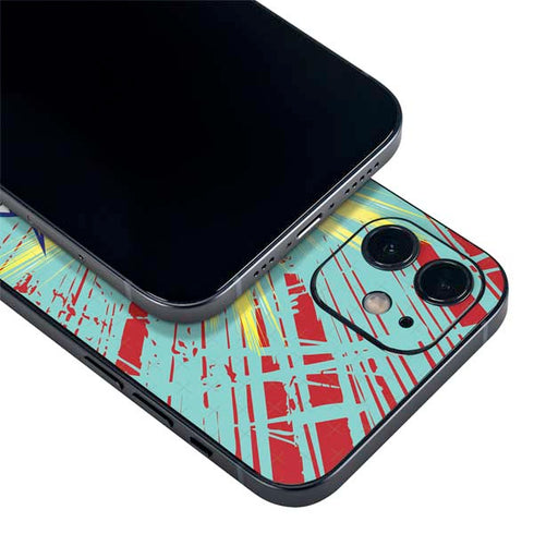 DC Comics The Flash Classic Art Smile Blast iPhone 12 Mini Skin