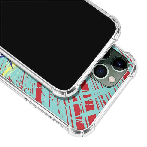 DC Comics The Flash Classic Art Smile Blast iPhone 12 Pro Clear Case