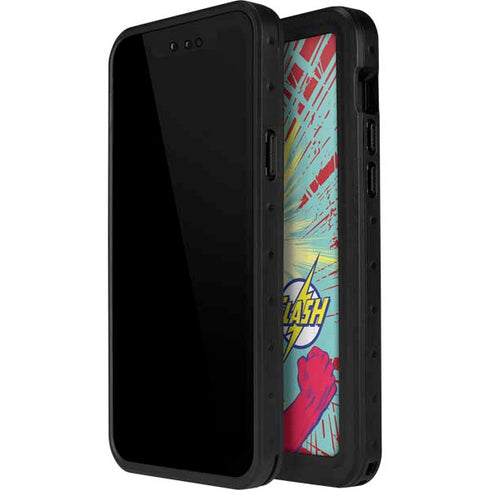 DC Comics The Flash Classic Art Smile Blast iPhone 12 Pro Waterproof Case