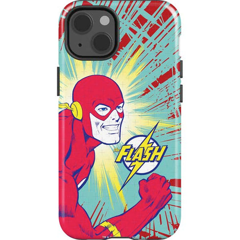 DC Comics The Flash Classic Art Smile Blast iPhone 13 Impact Case
