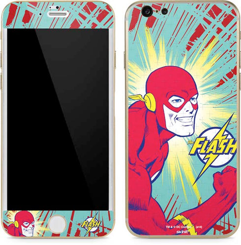 DC Comics The Flash Classic Art Smile Blast iPhone 6/6s Skin