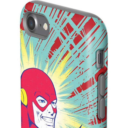 DC Comics The Flash Classic Art Smile Blast iPhone SE (2nd & 3rd Gen) Pro Case