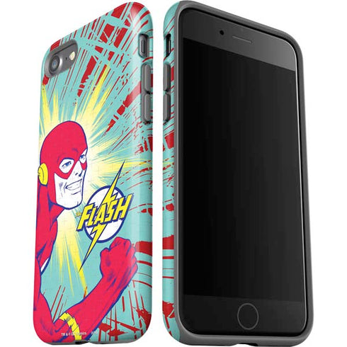 DC Comics The Flash Classic Art Smile Blast iPhone SE (2nd & 3rd Gen) Pro Case