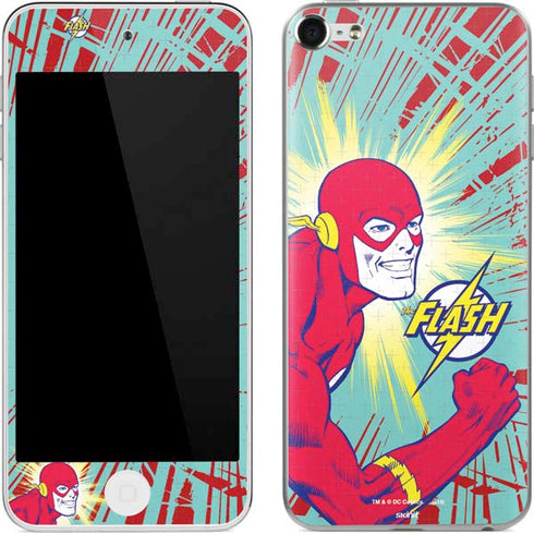 DC Comics The Flash Classic Art Smile Blast Apple iPod Skin
